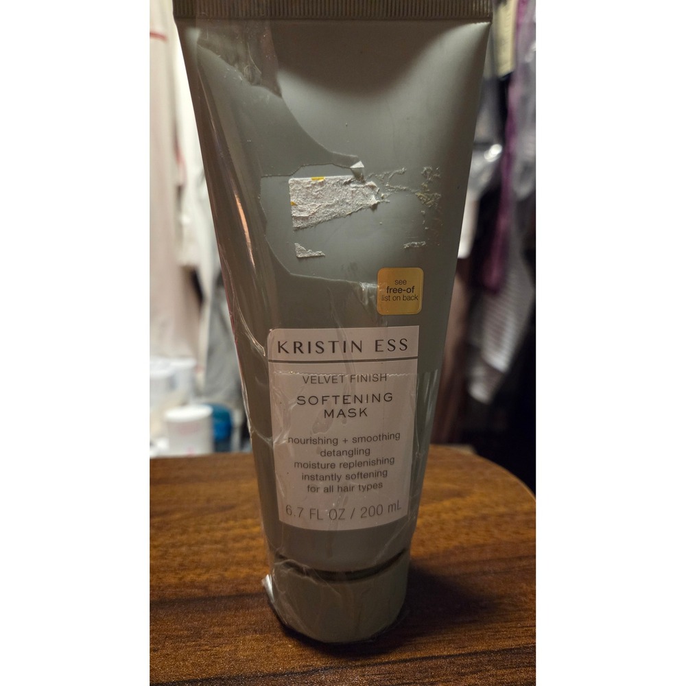 Kristin Ess Velvet Finish Softening Mask 6.7 fl oz Nourishing Hair Treatment